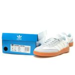 Adidas Originals Handball SPZL Suede Grey White Unisex Casual Sneakers - Retro Style