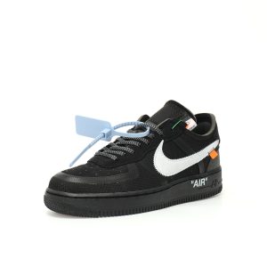 ​​Off-White Nike Air Force 1 Low Black White 2.0 – Limited Edition Casual Shoes​​