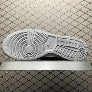 Nike SB Dunk Low Lot White Grey Laced Men's Skateboard Shoes - Discounted Casual Sport Sneakers