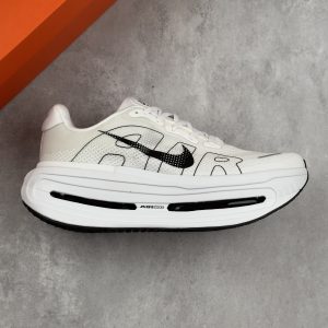 Nike Vomero Premium White Black Men's & Women's Shoes Lightweight Thick - Sole Casual Running Shoes - 60% Discount