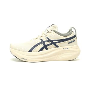 ​​ASICS GEL-NIMBUS 27 ATC Beige Blue Unisex Running Shoes – Ultra Lightweight & On Sale​​