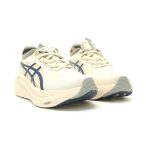 ​​ASICS GEL-NIMBUS 27 ATC Beige Blue Unisex Running Shoes – Ultra Lightweight & On Sale​​