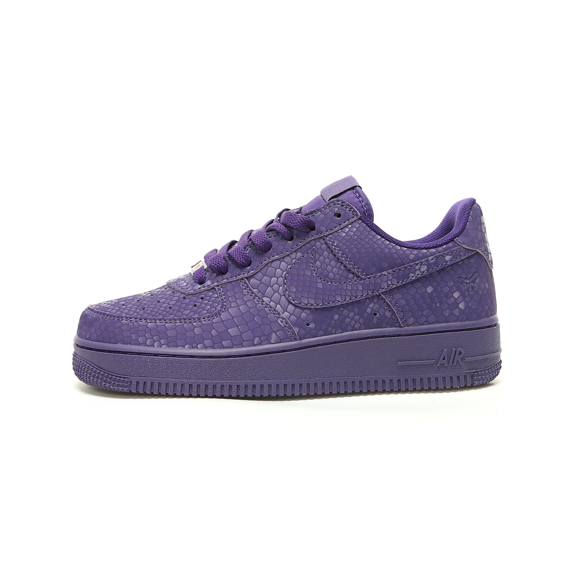 Nike Air Force 1 '07 Low Kobe Forever - Snake Print Purple Unisex Basketball Sneakers Nike Air Force 1 '07 Low Kobe Forever - Snake Print Purple Unisex Basketball Sneakers