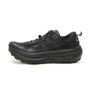 ASICS Traduco Max 4 Black Men's & Women's Lightweight Running Shoes with Thick Sole - Cushioned & Responsive for Daily Training