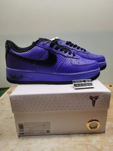 Kobe Bryant × Nike Air Force 1 Low Purple Black Mamba Snake Unisex Classic Low-Top Versatile Casual Sports Sneakers 40% Off​