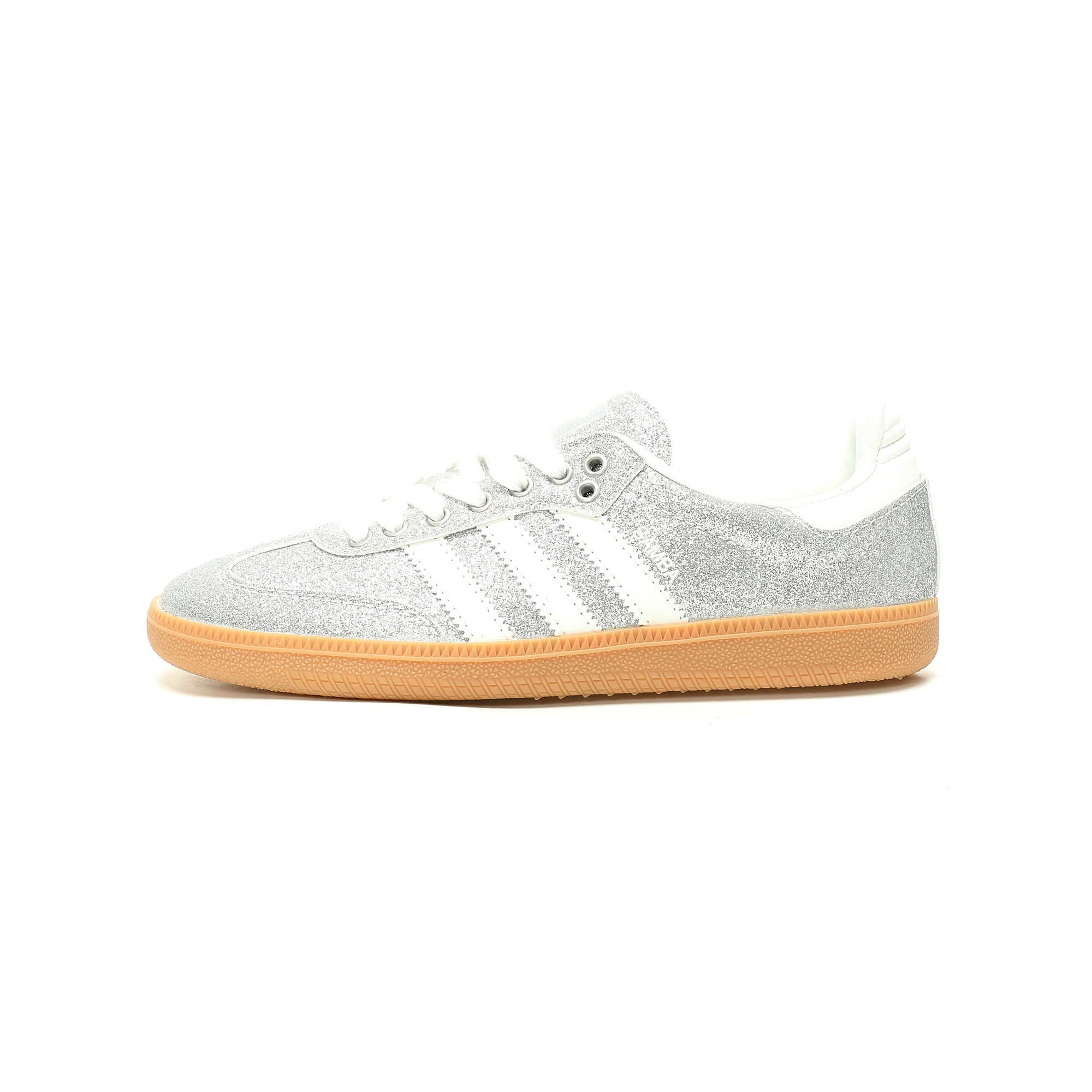 Adidas Originals Samba OG Shiny Pack Silver Unisex Versatile Low-Top Casual Sneakers 30% Off Adidas Originals Samba OG Shiny Pack Silver Unisex Versatile Low-Top Casual Sneakers 30% Off