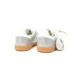 Adidas Originals Samba OG Shiny Pack Silver Unisex Versatile Low-Top Casual Sneakers 30% Off​