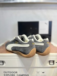 Puma Speedcat OG Grey Suede Unisex Retro Versatile Casual Racing Shoes 30% Off​