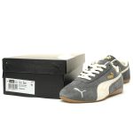 Puma Speedcat OG Grey Suede Unisex Retro Versatile Casual Racing Shoes 30% Off​