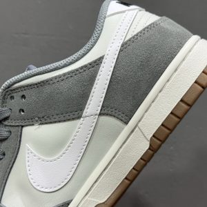 Nike SB Dunk Low Pro Suede Grey White Men's Casual Skateboarding Shoes with Discount