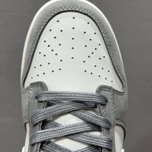 Nike SB Dunk Low Pro Suede Grey White Men's Casual Skateboarding Shoes with Discount