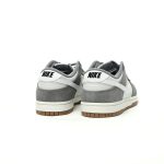Nike SB Dunk Low Pro Suede Grey White Men's Casual Skateboarding Shoes with Discount
