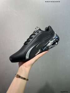 Puma Structure Cat Racer Black Silver Men’s Sneakers – Retro Running Shoes for Casual & Sport​