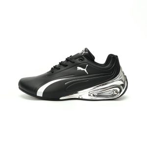 Puma Structure Cat Racer Black Silver Men’s Sneakers – Retro Running Shoes for Casual & Sport​