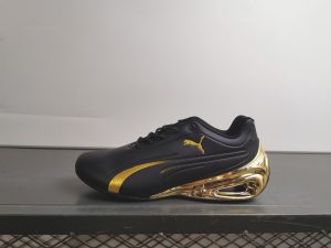 Puma Structure Cat Racer Black Gold Men’s Sneakers – Retro Running Shoes​