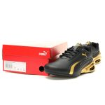 Puma Structure Cat Racer Black Gold Men’s Sneakers – Retro Running Shoes​