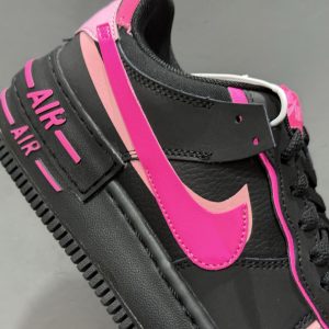 Nike Air Force 1 Shadow Black Pink Women’s Sneakers – Lightweight Casual Shoes​
