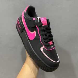 Nike Air Force 1 Shadow Black Pink Women’s Sneakers – Lightweight Casual Shoes​