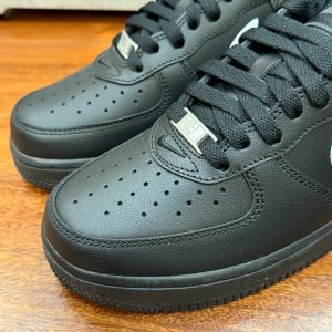 Nike Air Force 1 Low x Supreme Black Men’s & Women’s Sneakers – Classic Limited Shoes​