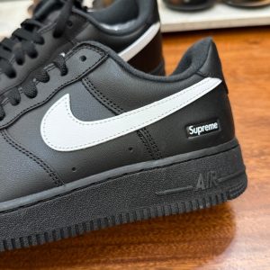 Nike Air Force 1 Low x Supreme Black Men’s & Women’s Sneakers – Classic Limited Shoes​