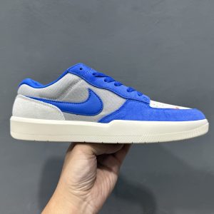 Nike SB Force 58 Suede Royal Blue Skateboarding Shoes Men Women​