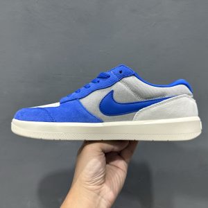 Nike SB Force 58 Suede Royal Blue Skateboarding Shoes Men Women​