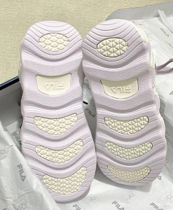 Fila Fusion Croissant Light Purple Retro Thick-Sole Lightweight Women’s Sports Shoes​