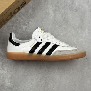 Adidas Samba Decon White Leather Sneakers Men Women Adidas Samba Decon White Leather Sneakers Men Women