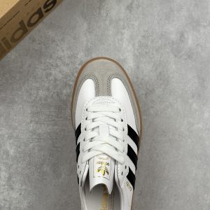 Adidas Samba Decon White Leather Sneakers Men Women Adidas Samba Decon White Leather Sneakers Men Women