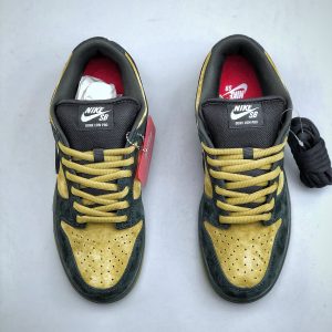 Nike SB Dunk Low Pro x Supreme Suede Men’s and Women’s Casual Skate Shoes​