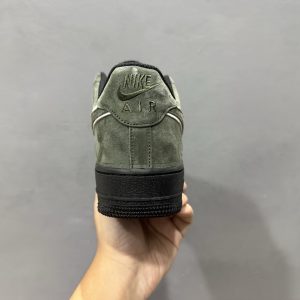 Nike Air Force 1 '07 Low Suede Dark Green Classic Sneakers Men Women​