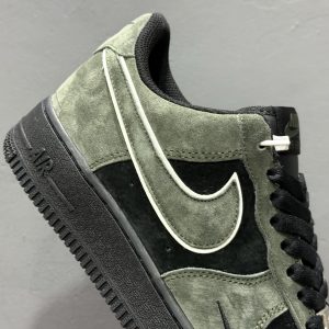 Nike Air Force 1 '07 Low Suede Dark Green Classic Sneakers Men Women​