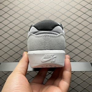 Nike SB Force 58 Suede Grey Retro Skate Shoes Men Women​