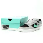 Nike SB Force 58 Suede Grey Retro Skate Shoes Men Women​