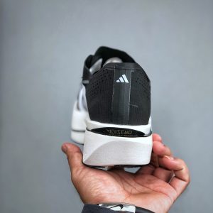 Adidas Adizero Adios 5 Black White Lightweight Breathable Racing Running Shoes Men Women​