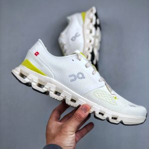 ON Cloud X 4 Beige Yellow Lightweight Comfortable Multifunctional Sneakers Men Women​