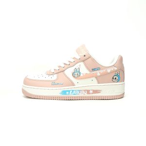 POP MART x Nike Air Force 1 '07 Low Pink Women’s Classic Sneakers​