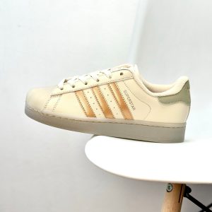 Adidas Originals Superstar 2 Beige Yellow Women’s Classic Sneakers​