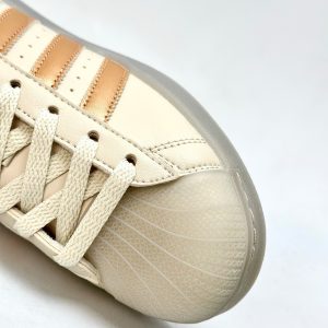Adidas Originals Superstar 2 Beige Yellow Women’s Classic Sneakers​