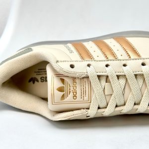 Adidas Originals Superstar 2 Beige Yellow Women’s Classic Sneakers​