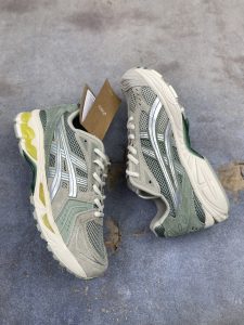ASICS Gel Kayano 14 Green Lightweight Cushioned Running Shoes Men Women​