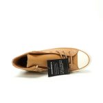 Converse Chuck Taylor All Star Lifted High Brown Leather Platform Sneakers Men Women​