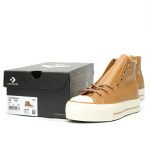 Converse Chuck Taylor All Star Lifted High Brown Leather Platform Sneakers Men Women​