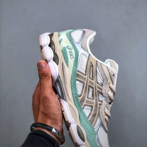 Asics Gel-NYC Green Retro Sneakers Men Women​