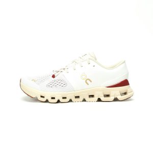 ON Cloud X 4 Beige Breathable Cushioned Multifunctional Sports Shoes Men Women​