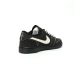 Travis Scott x Jordan Air 1 Low OG Black White Classic Sneakers Men Women​