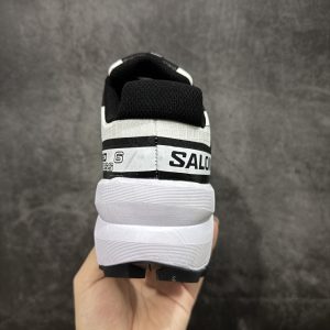 Salomon Speedcross 6 White Black Men’s Urban Trail Performance Breathable Outdoor Sneakers​
