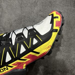 Salomon Speedcross 6 White Yellow Men’s Urban Trail Performance Breathable Outdoor Sneakers​
