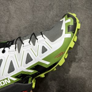 Salomon Speedcross 6 White Green Men’s Urban Trail Outdoor Performance Sneakers​