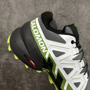 Salomon Speedcross 6 White Green Men’s Urban Trail Outdoor Performance Sneakers​